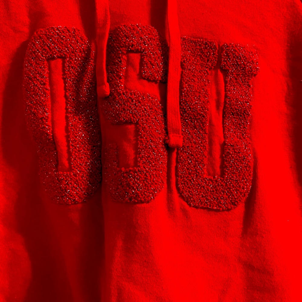 Victoria Secret “Pink” Ohio State Buckeyes hoodie